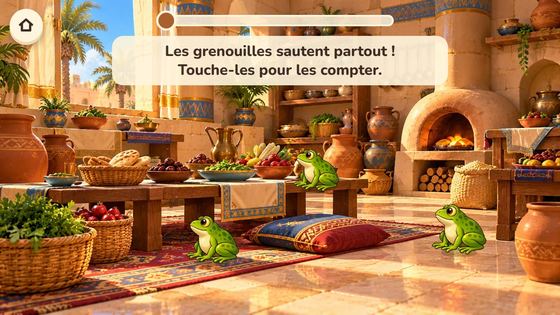 Les grenouilles — capture du jeu