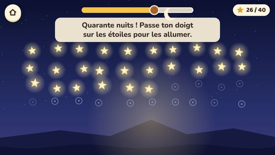 Les quarante nuits — capture du jeu